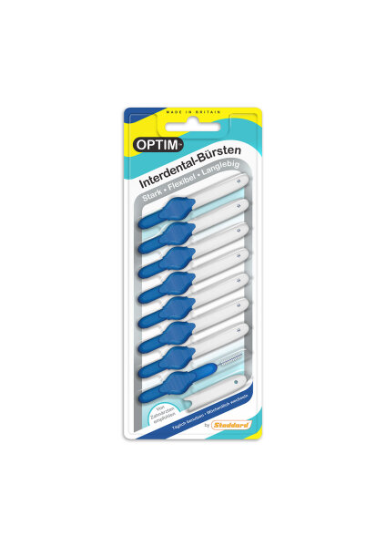 OPTIM Interdentalbürste 8er blau - ISO Größe 3